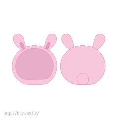 周邊配件 : 日版 「小兔」粉紅 小豆袋饅頭 頭套裝飾