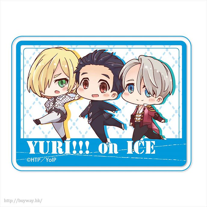 勇利!!! on ICE : 日版 「勇利 + 維克托 + 尤里」溜冰 亞克力 徽章