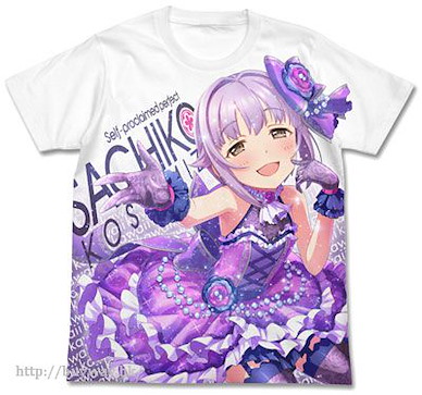 偶像大師 灰姑娘女孩 (加大)「輿水幸子」全彩 白色 T-Shirt Jishou Kanpeki Sachiko Koshimizu Full Graphic T-Shirt / WHITE - XL【The Idolm@ster Cinderella Girls】