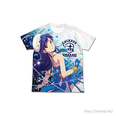 偶像大師 白金星光 (中碼)「如月千早」特裝 Ver.白色 全彩 T-Shirt Chihaya Kisaragi Special Package Ver. Full Graphic T-Shirt / White - M【The Idolm@ster Platinum Stars】