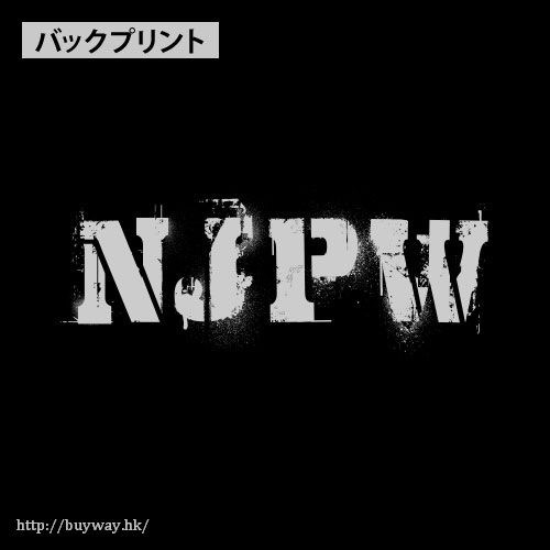 新日本職業摔角 : 日版 (中碼)「NJPW」黑色 連帽衫
