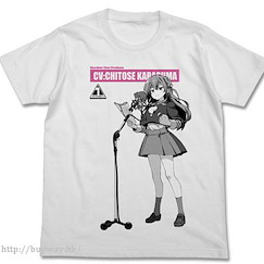 少女編號 (大碼)「烏丸千歲」白色 T-Shirt CV Chitose Karasuma T-Shirt / WHITE - L【Girlish Number】