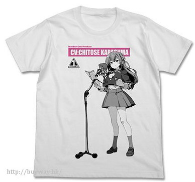 少女編號 (中碼)「烏丸千歲」白色 T-Shirt CV Chitose Karasuma T-Shirt / WHITE - M【Girlish Number】