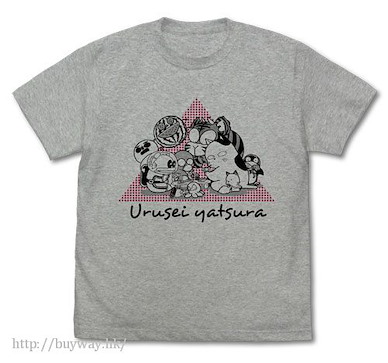 山T女福星 (細碼)「妖怪大集合」混合灰色 T-Shirt Urusei Yatsura Creatures T-Shirt / MIX GRAY - S【Urusei Yatsura】