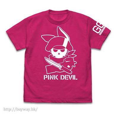 刀劍神域系列 (中碼)「蓮 (Llenn)」PINK DEVIL 熱帶粉紅 T-Shirt Pink Devil T-Shirt / TROPICAL PINK - M【Sword Art Online Series】