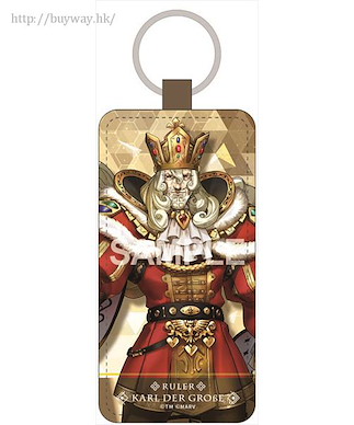 Fate系列 「Ruler (Karl de Große / 卡爾大帝)」皮革匙扣 Leather Key Chain Charles the Great【Fate Series】