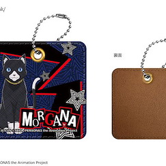 女神異聞錄系列 「摩爾加納」方形皮革匙扣 Leather Key Chain 04 Morgana【Persona Series】