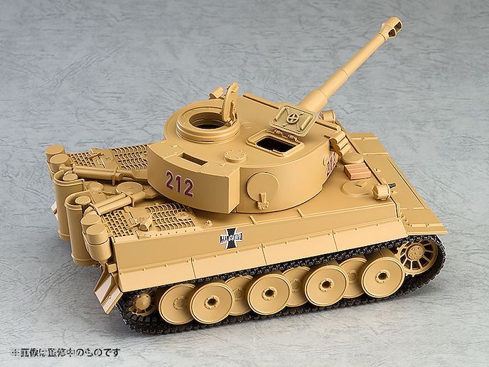 少女與戰車 : 日版 「Tiger I」黏土人 配件