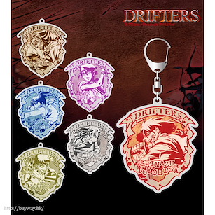 漂流武士 角色會徽 亞克力匙扣 (6 個入) Emblem Acrylic Key Chain (6 Pieces)【Drifters】