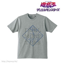 遊戲王 系列 : 日版 (加大)「海馬瀨人」女裝 灰色 T-Shirt