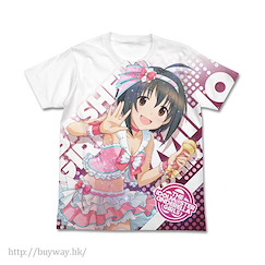 偶像大師 灰姑娘女孩 (大碼)「小日向美穂」白色 全彩 T-Shirt Hanikami Otome "Miho Kohinata" Full Graphic T-Shirt / WHITE - L【The Idolm@ster Cinderella Girls】