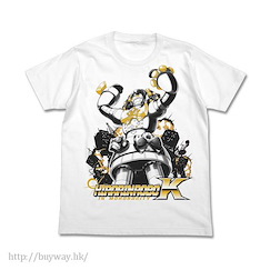 偶像大師 灰姑娘女孩 (大碼)「Kirarin Robo K」白色 T-Shirt Kirarin Robo T-Shirt / WHITE - L【The Idolm@ster Cinderella Girls】