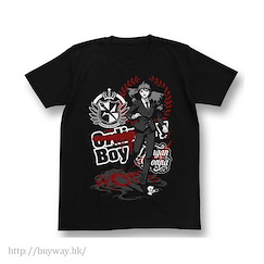 槍彈辯駁 (大碼)「日向創」黑色 T-Shirt Hajime Hinata T-Shirt / BLACK - L【Danganronpa】