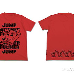 Pop Team Epic (加大)「POP子」酒紅色 T-Shirt JUMP T-Shirt / French Red - XL【Pop Team Epic】