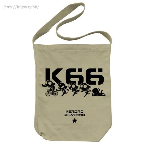 Keroro軍曹 : 日版 「Keroro」K66 深卡其色 肩提袋