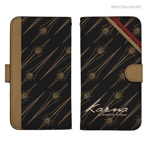 Fate系列 : 日版 「Lancer (迦爾納 Karna)」138mm 筆記本型手機套 (iPhone6/7/8)