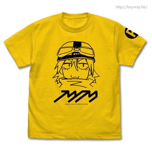 FLCL : 日版 (中碼)「春原晴子」淡黃色 T-Shirt