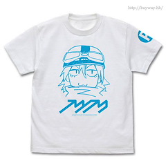 FLCL : 日版 (大碼)「春原晴子」白色 T-Shirt