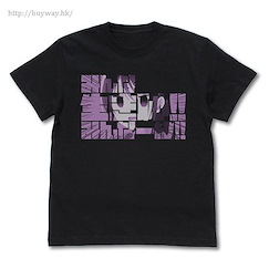 漫畫女孩 : 日版 (大碼)「色川琉姬」黑色 T-Shirt