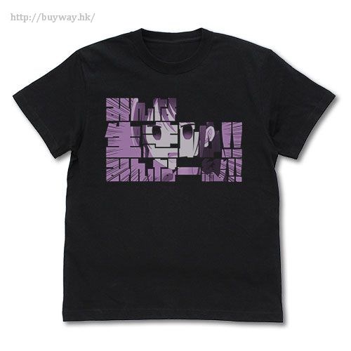 漫畫女孩 : 日版 (細碼)「色川琉姬」黑色 T-Shirt