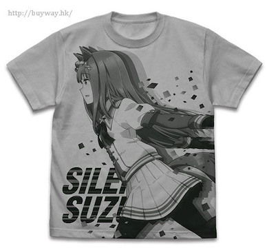 賽馬娘Pretty Derby (細碼)「無聲鈴鹿」淺灰 T-Shirt Silence Suzuka T-Shirt / LIGHT GRAY - S【Uma Musume Pretty Derby】