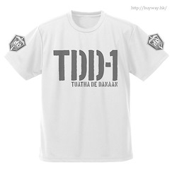 驚爆危機 (大碼)「TDD-1」吸汗快乾 白色 T-Shirt TDD-1 Dry T-Shirt / WHITE - L【Full Metal Panic!】