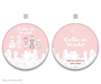 工作細胞 A 款 粉紅色圓形散銀包 Round Coin Case SWEETOY-A【Cells at Work!】