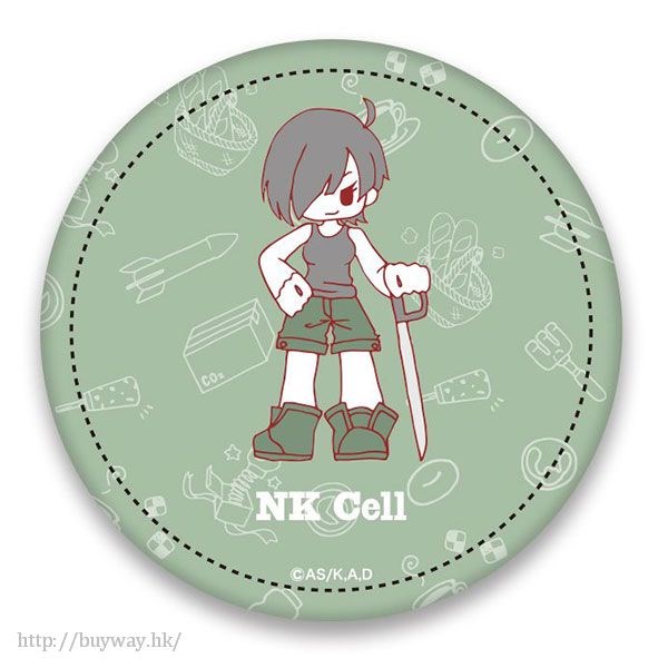 工作細胞 : 日版 「NK Cell」皮革徽章