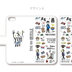 勇利!!! on ICE iPhone6Plus 筆記本型手機套 Book Type Smartphone Case for iPhone6Plus Design A【Yuri on Ice】