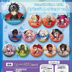 Fate系列 Fate/EXTELLA LINK 收藏徽章 Vol.1 (50 個入) Can Badge Collection Vol. 1 (50 Pieces)【Fate Series】