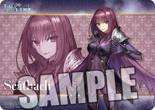 Fate系列 : 日版 「Lancer (Scathach)」橡膠桌墊
