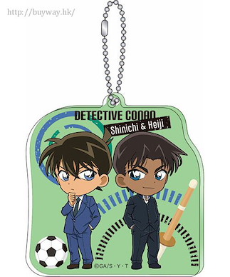 名偵探柯南 「服部平次 + 工藤新一」亞克力匙扣 Acrylic Key Chain Shinishi & Heiji【Detective Conan】