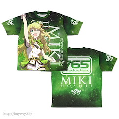 偶像大師 Stella Stage (大碼)「星井美希」全彩 T-Shirt Miki Hoshii Double-sided Full Graphic T-Shirt /L【The Idolm@ster Stella Stage】