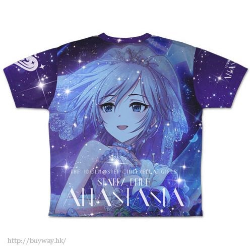 偶像大師 灰姑娘女孩 : 日版 (中碼)「安娜史塔西亞」全彩 T-Shirt