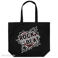 偶像大師 灰姑娘女孩 : 日版 「ROCK THE BEAT」黑色 大容量 手提袋