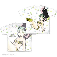 山T女福星 (加大)「阿琳」T-Shirt Lum Double-sided Full Graphic T-Shirt /XL【Urusei Yatsura】
