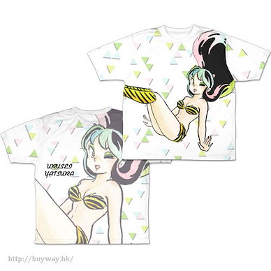 山T女福星 (細碼)「阿琳」T-Shirt Lum Double-sided Full Graphic T-Shirt /S【Urusei Yatsura】