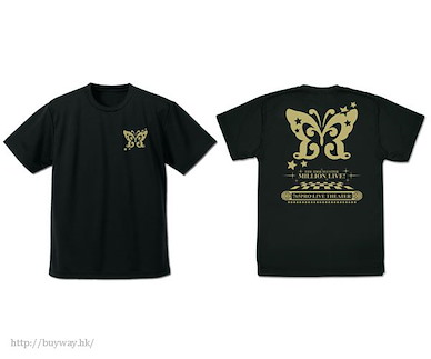 偶像大師 百萬人演唱會！ (中碼)「765PRO LIVE THEATER」吸汗快乾 黑色 T-Shirt 765PRO LIVE THEATER Dry T-Shirt /BLACK-M【The Idolm@ster Million Live!】