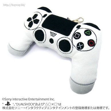 PlayStation 「DUALSHOCK」白色 立體證件套 Plush Pass Case "DUALSHOCK (R) 4"/WHITE【PlayStation】