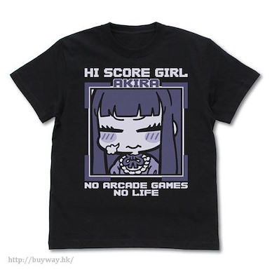 高分少女 (中碼)「大野晶」黑色 T-Shirt T-Shirt /BLACK-M【High Score Girl】