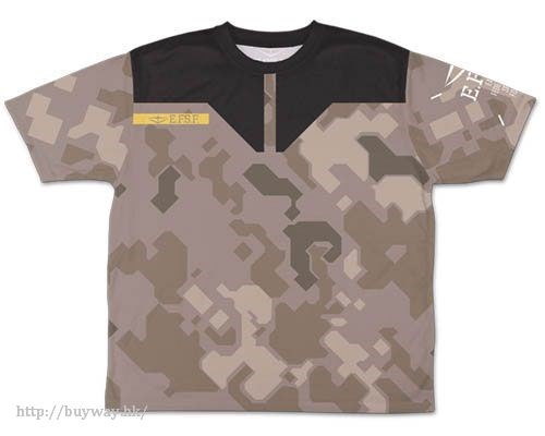 機動戰士高達系列 : 日版 (細碼)「地球聯邦軍」迷彩 T-Shirt