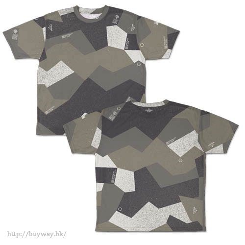 機動戰士高達系列 : 日版 (細碼)「Zeon Sprinter」迷彩 T-Shirt
