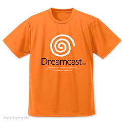 Dreamcast (DC) (大碼)「Dreamcast」吸汗快乾 橙色 T-Shirt Dry T-Shirt /ORANGE-L【Dreamcast】