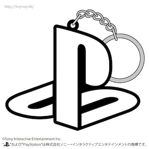 PlayStation 「PlayStation」橡膠 匙扣 Rubber Keychain "PlayStation Family Mark"【PlayStation】