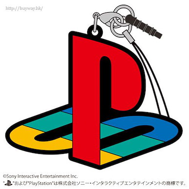 PlayStation 「PlayStation」初代 橡膠 掛飾 Rubber Strap 1st Gen. "PlayStation Family Mark"【PlayStation】