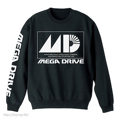 Mega Drive (加大)「Mega Drive」長袖 黑色 運動衫 Sweatshirt /BLACK-XL【Mega Drive】