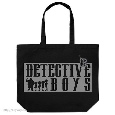 名偵探柯南 「少年偵探團」黑色 大容量 手提袋 Detective Boys Large Tote Bag /BLACK【Detective Conan】