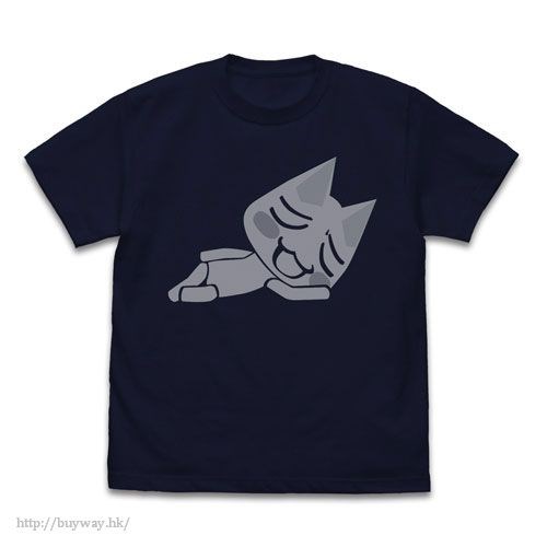 井上多樂 : 日版 (細碼)「夢中多樂」深藍色 T-Shirt