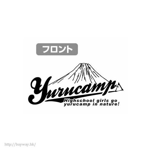 搖曳露營△ : 日版 (大碼)「Yurucamp」灰×黑 連帽拉鏈外套