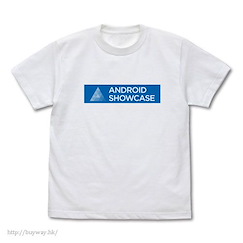 底特律：變人 : 日版 (大碼)「ANDROID SHOWCASE」白色 T-Shirt